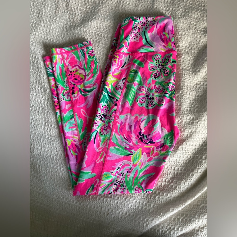 Lilly Pulitzer Paws For A Cause Mid-Rise Luxletic Leggings